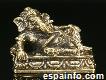 Ganesh Bronce Tumbado 25 x 28 x 11 Cm Aprox