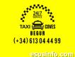 Taxi coves Begur