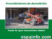 Empresa de demoliciones en Granada