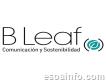 B-leaf. Comunicación y Sostenibilidad